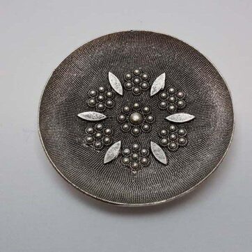 ciondolo sardo in argento con decorazione