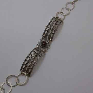 bracciale sardo in argento