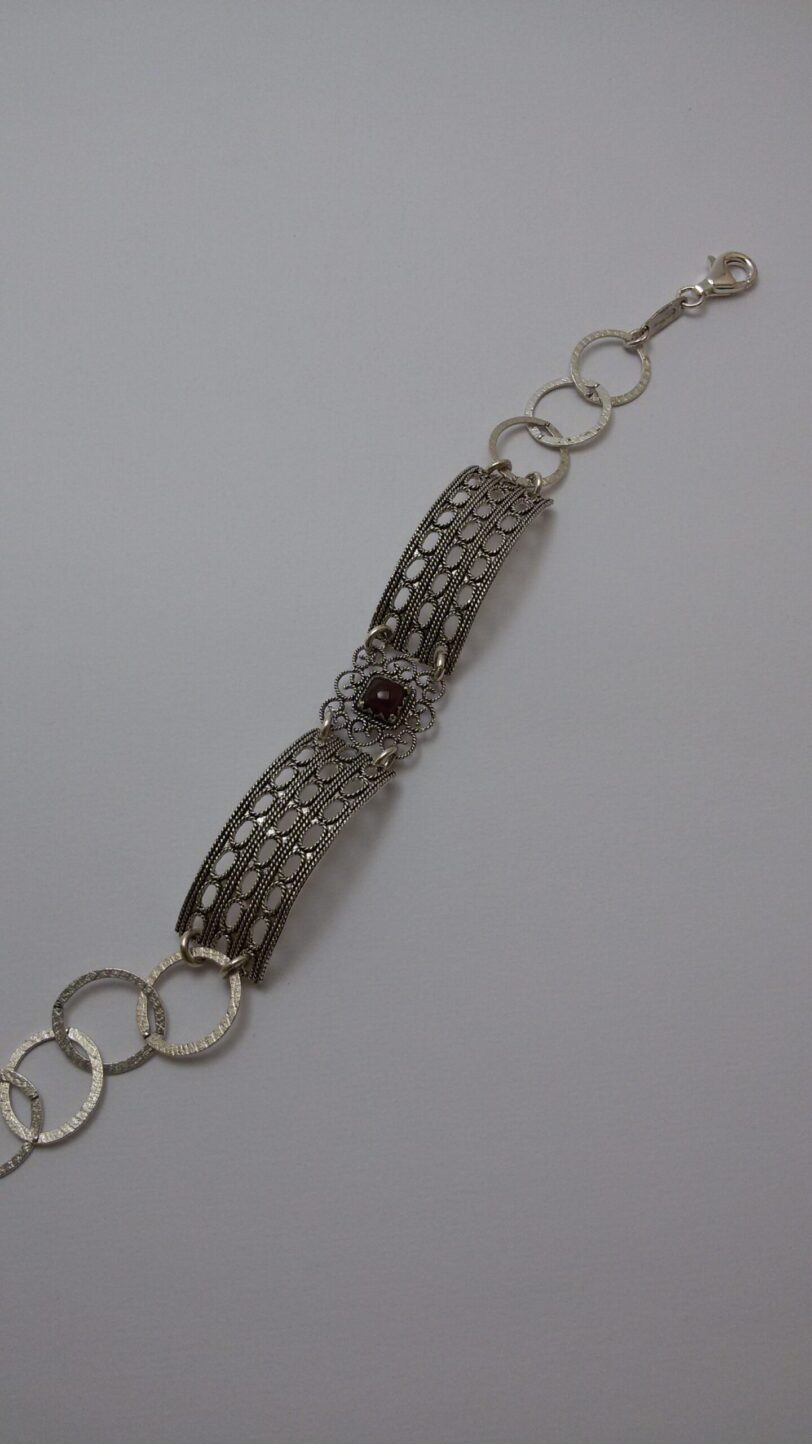 bracciale sardo in argento