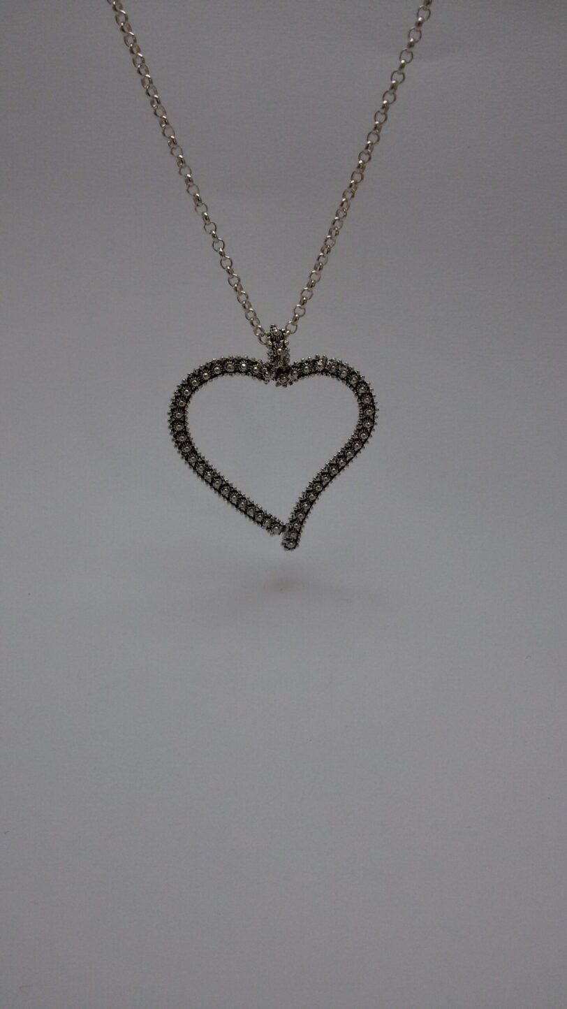 Ciondolo sardo in argento Linea Cuore